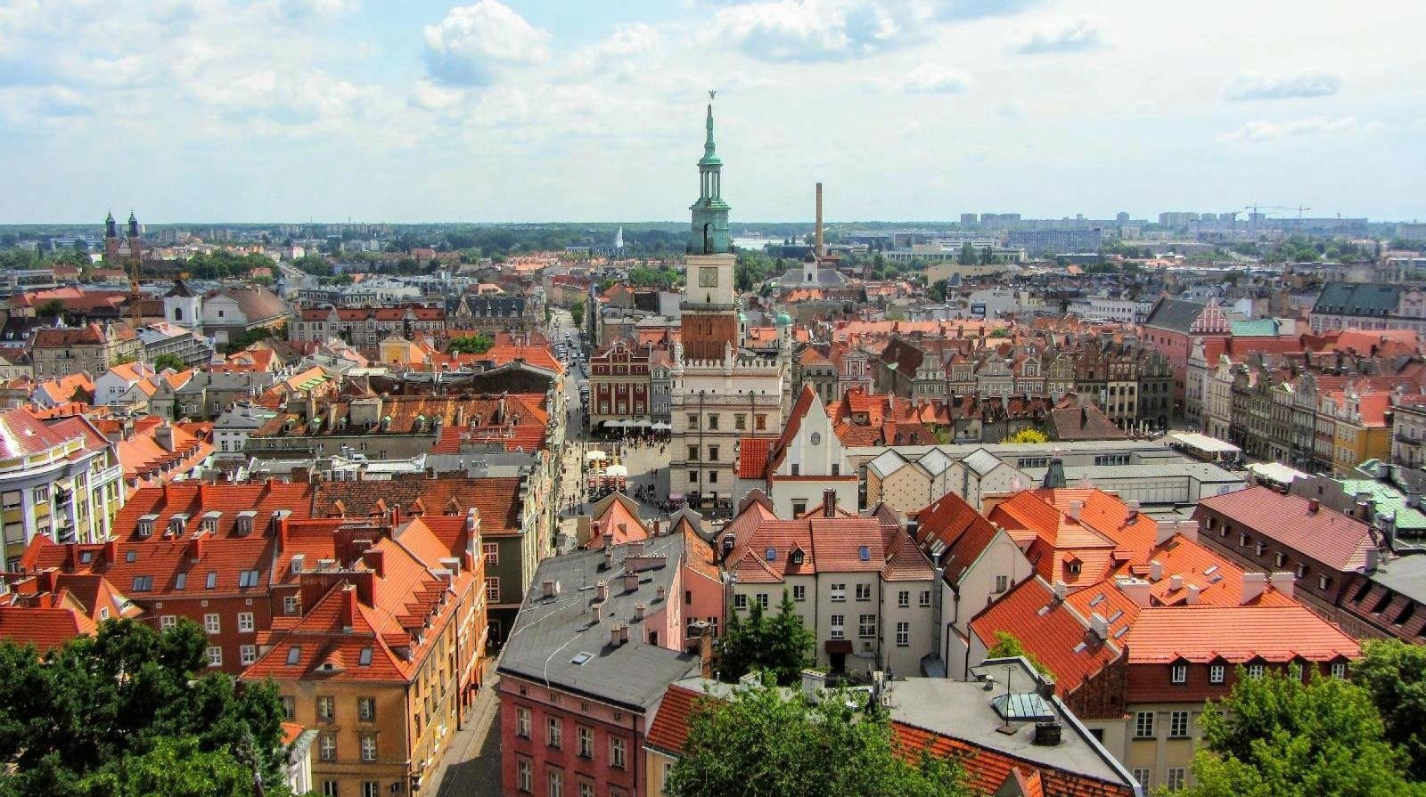 Panorama de Poznań